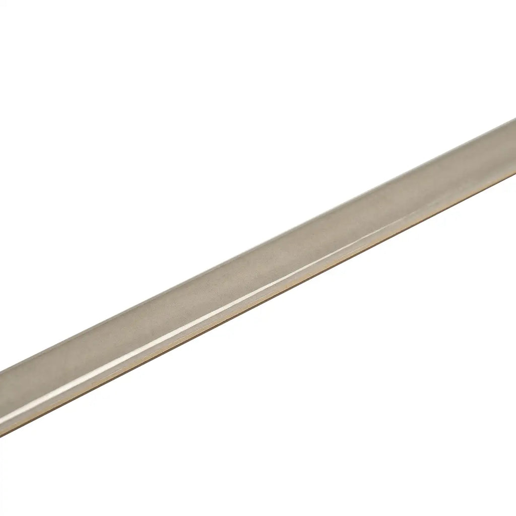 Calta Pearl Gray Gloss Porcelain Pencil Trim