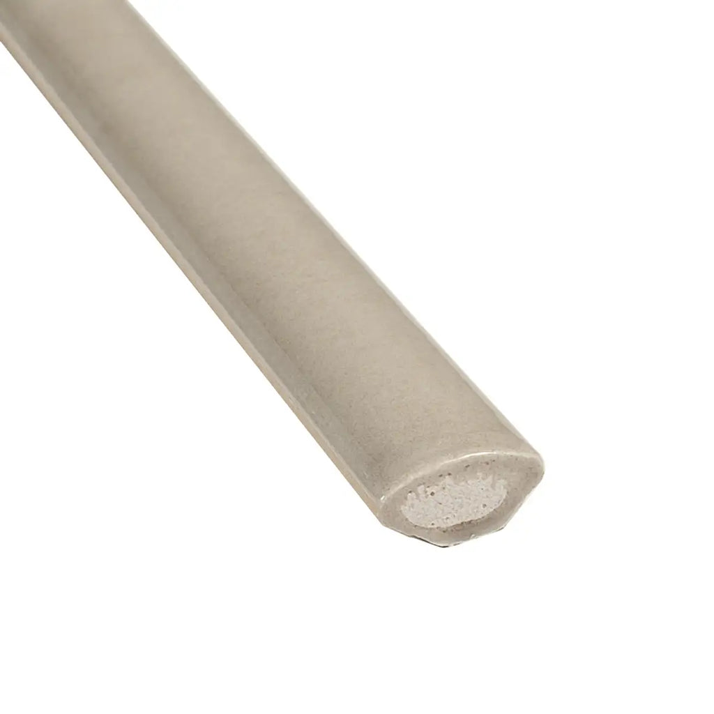 Calta Pearl Gray Gloss Porcelain Pencil Trim