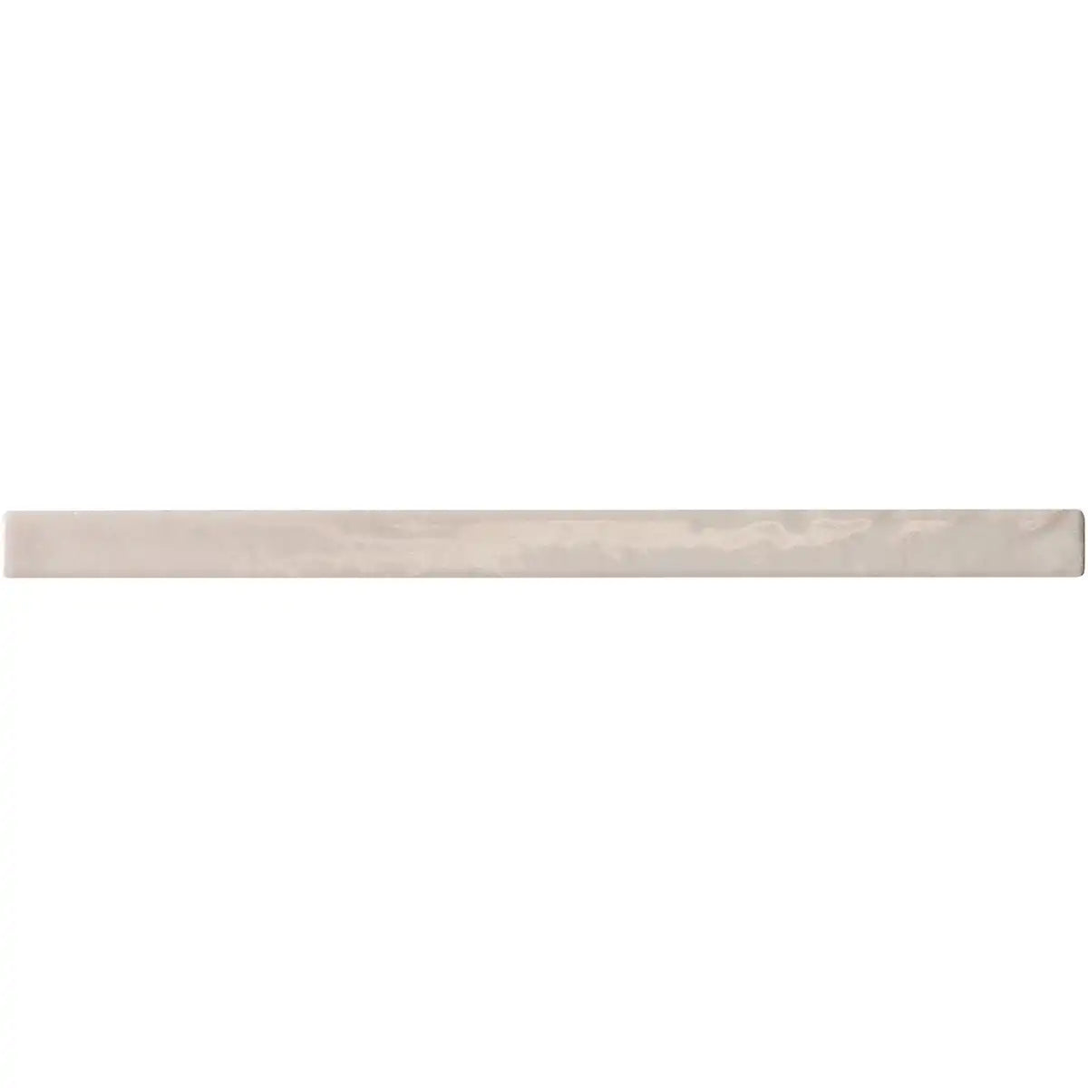 Calta Pearl Gray Gloss Porcelain Pencil Trim | Tile Club