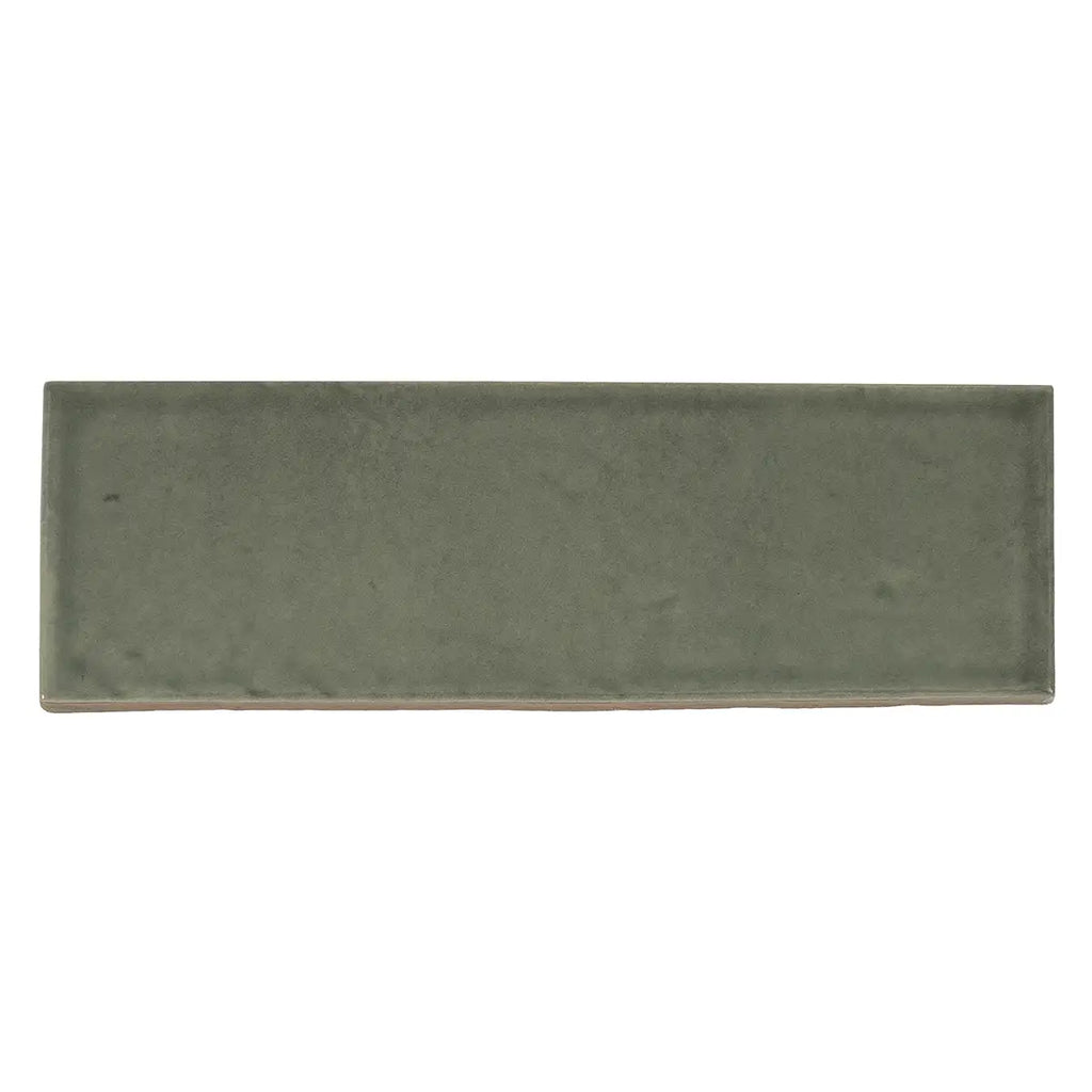 Calta Teal Gloss Porcelain Subway Tile 2x6