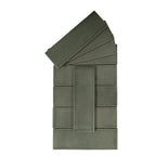 Calta Teal Gloss Porcelain Subway Tile 2x6 | Tile Club