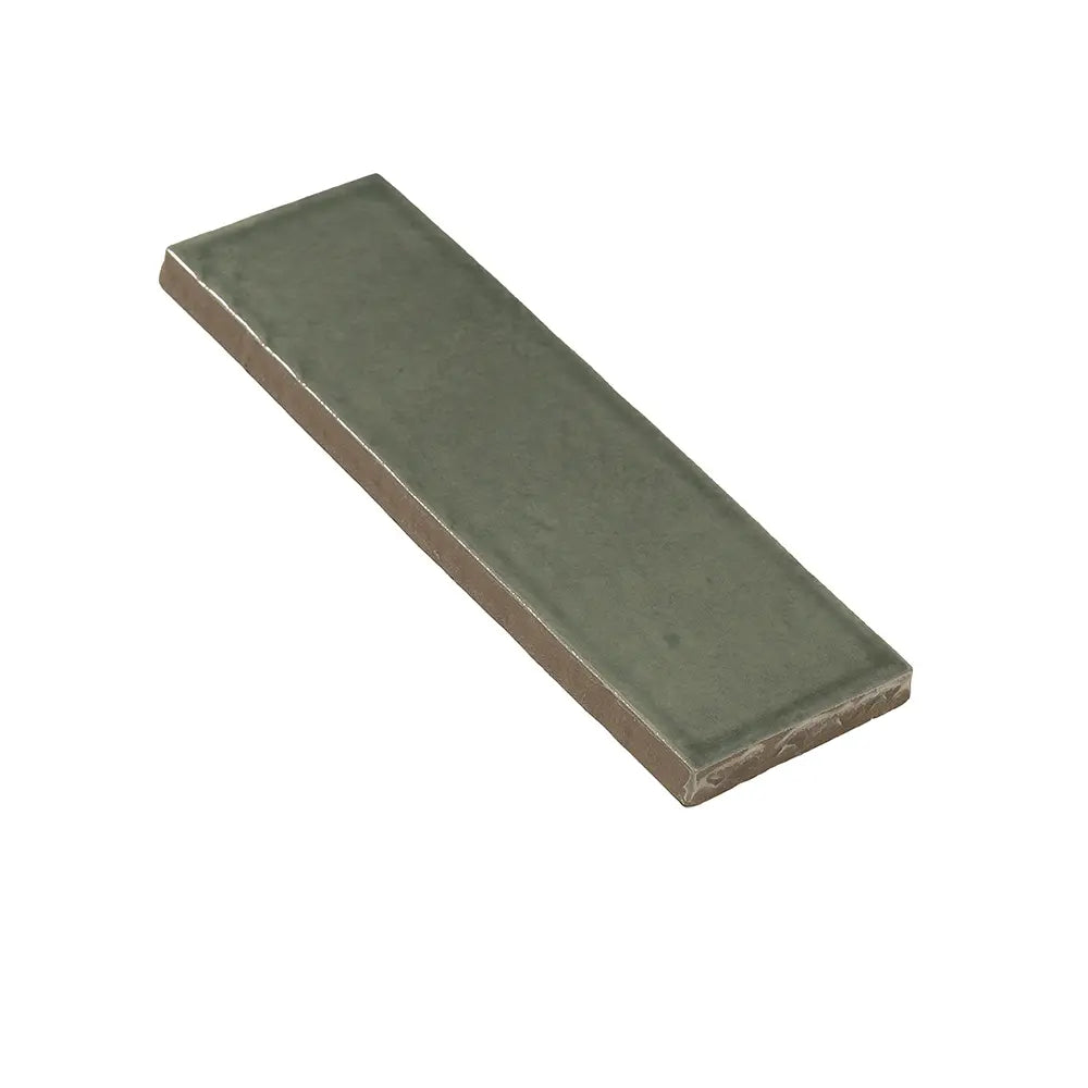 Calta Teal Gloss Porcelain Subway Tile 2x6 | Tile Club
