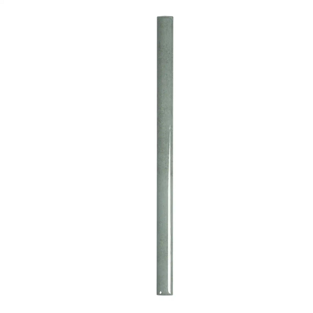 Calta Teal Gloss Porcelain Pencil Trim