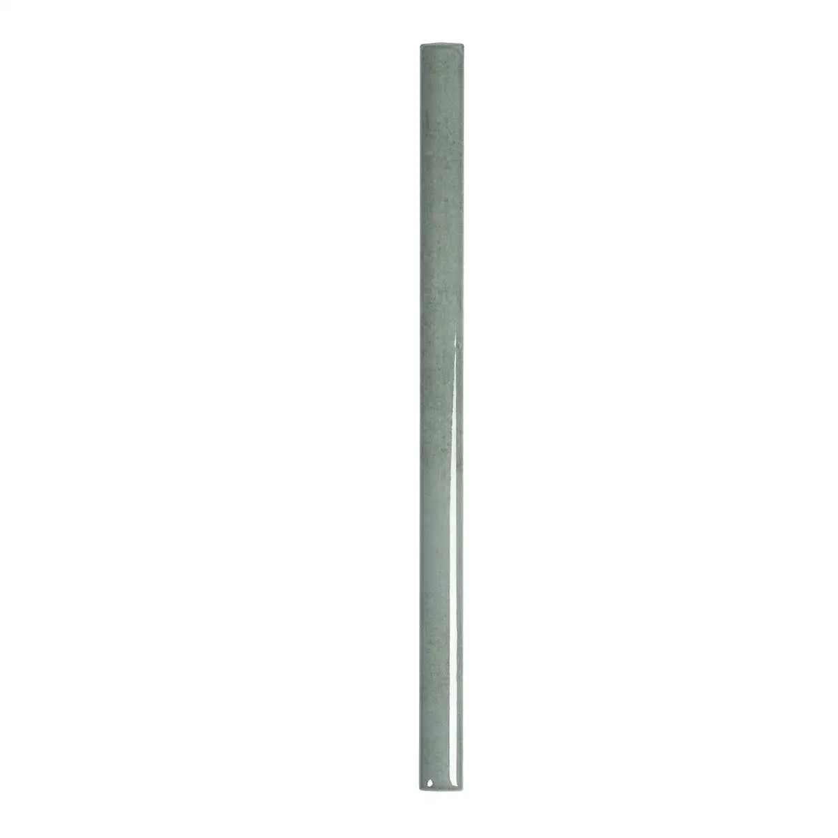 Calta Teal Gloss Porcelain Pencil Trim