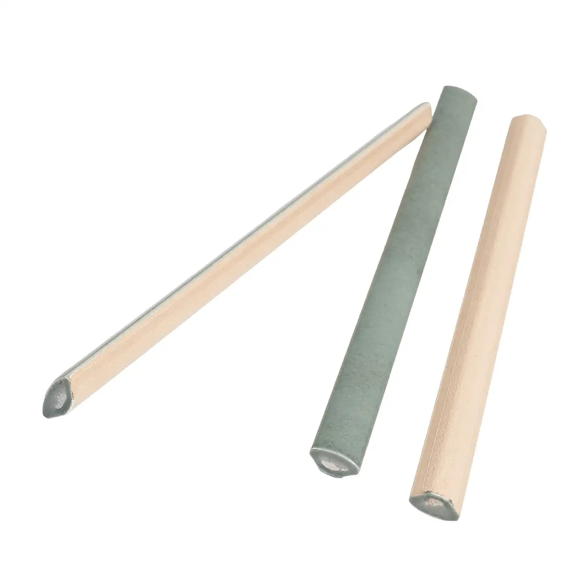 Calta Teal Gloss Porcelain Pencil Trim