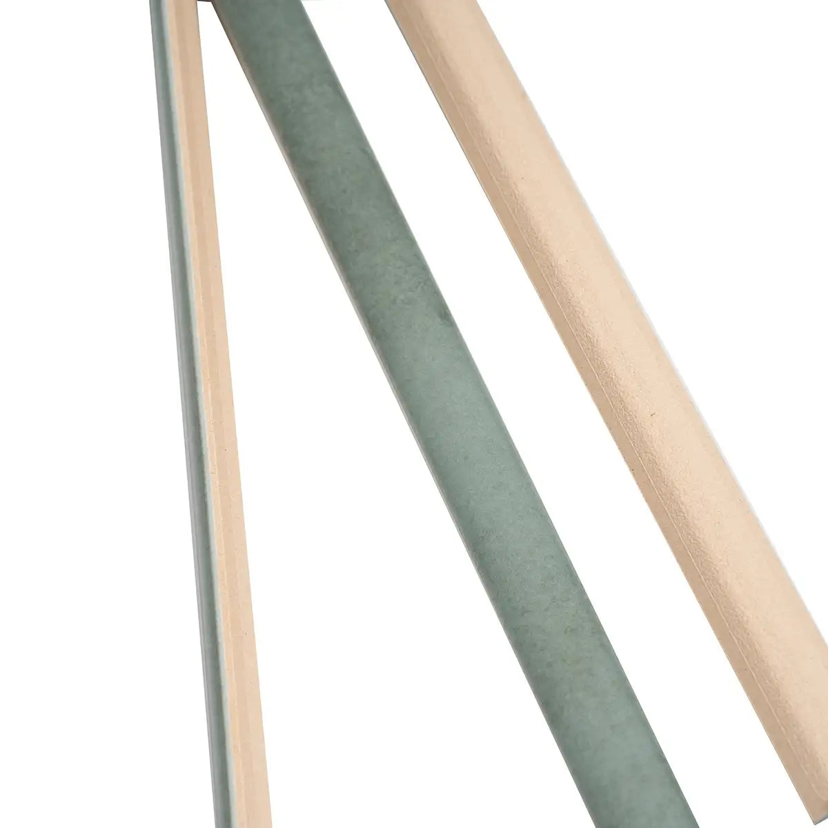 Calta Teal Gloss Porcelain Pencil Trim