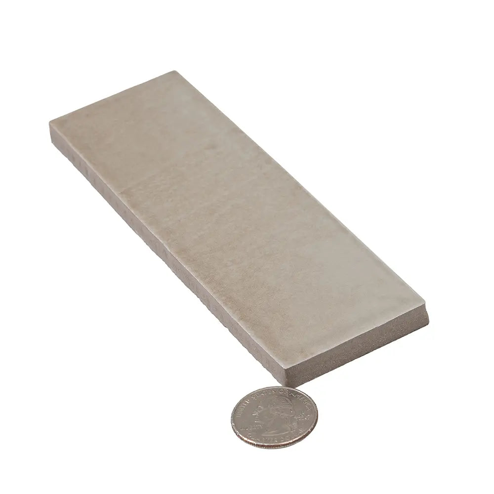 Calta Latte Gloss Porcelain Subway Tile 2x6 | Tile Club