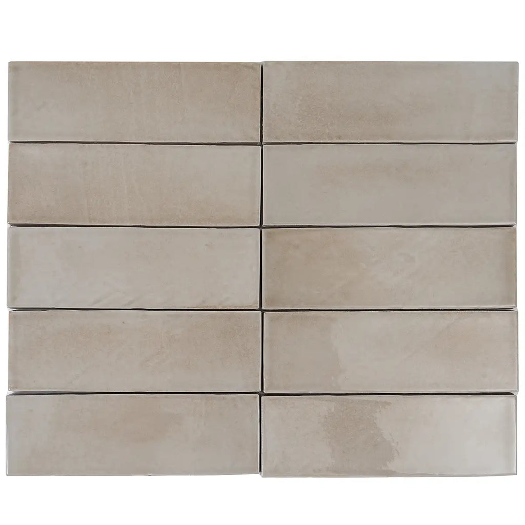 Calta Latte Gloss Porcelain Subway Tile 2x6