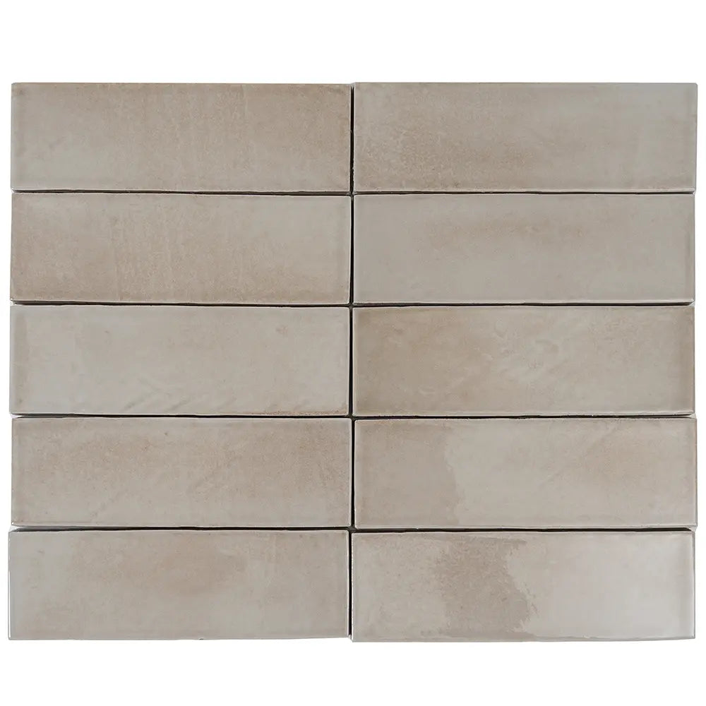 Calta Latte Gloss Porcelain Subway Tile 2x6 | Tile Club