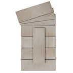 Calta Latte Gloss Porcelain Subway Tile 2x6