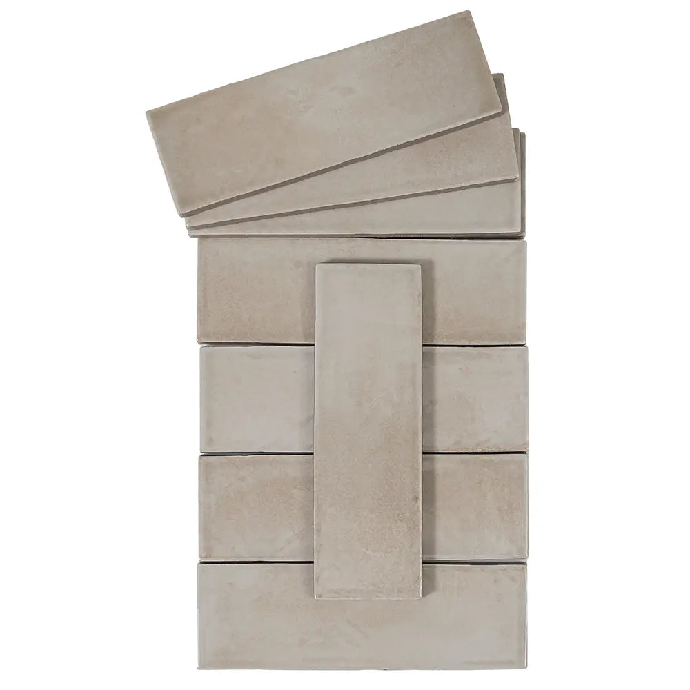 Calta Latte Gloss Porcelain Subway Tile 2x6 | Tile Club