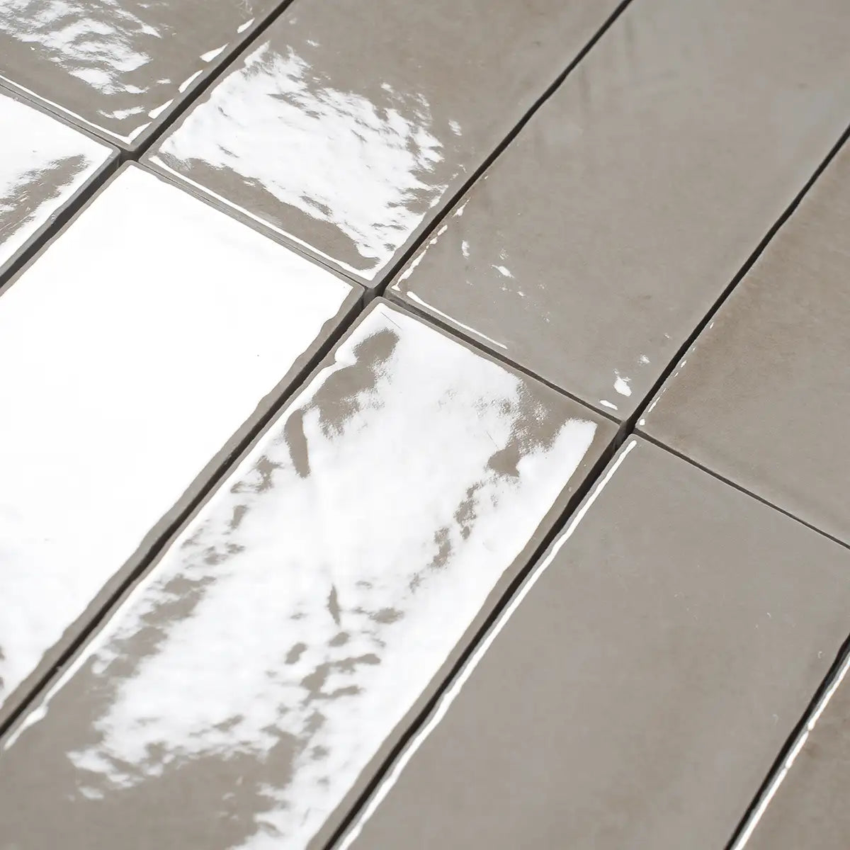 Calta Latte Gloss Porcelain Subway Tile 2x6 | Tile Club