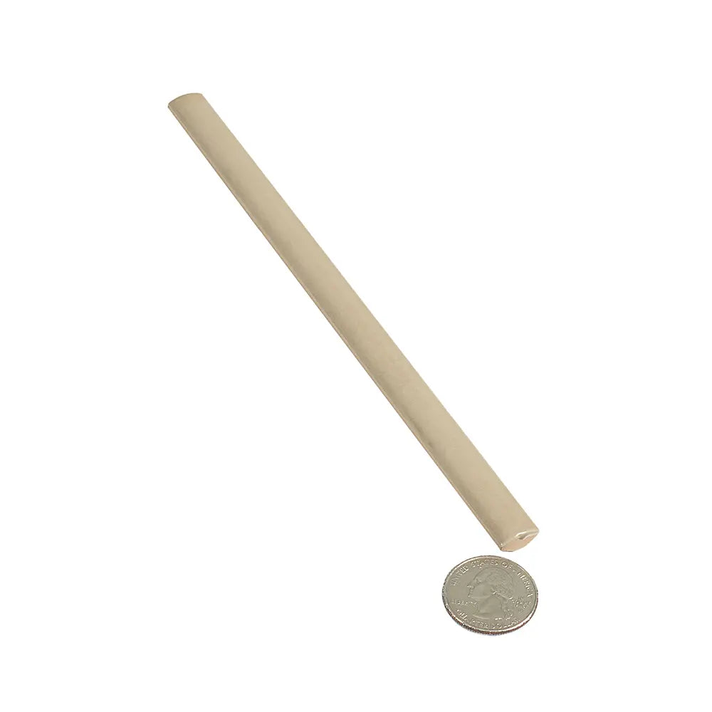 Calta Latte Gloss Porcelain Pencil Trim | Tile Club