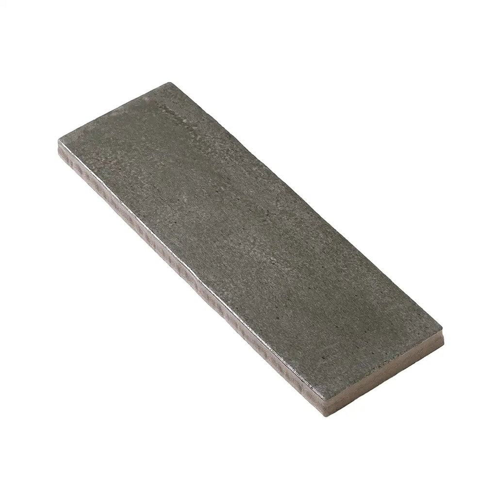 Calta Charcoal Gray Matte Porcelain Subway Tile 2x6 | Tile Club
