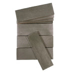 Calta Charcoal Gray Matte Porcelain Subway Tile 2x6 | Tile Club