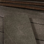 Calta Charcoal Gray Matte Porcelain Subway Tile 2x6 | Tile Club