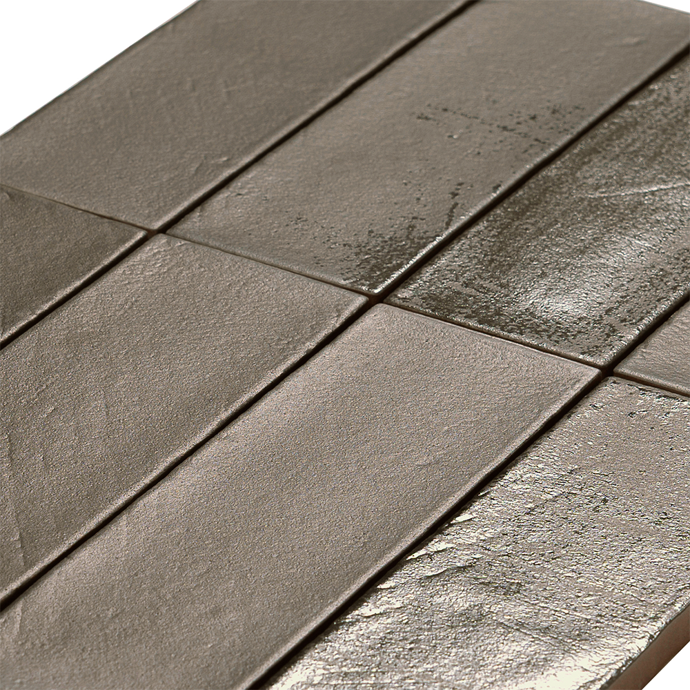 Calta Charcoal Gray Matte Porcelain Subway Tile 2x6 | Tile Club