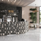 Calta Charcoal Gray Matte Porcelain Tile 4x6 | Tile Club