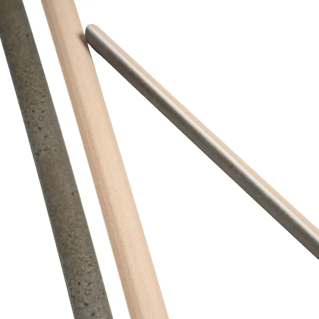 Calta Charcoal Gray Porcelain Pencil Trim