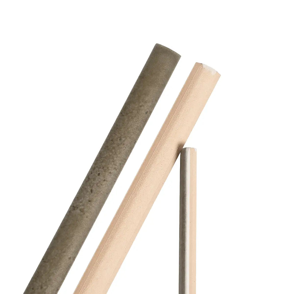 Calta Charcoal Gray Porcelain Pencil Trim