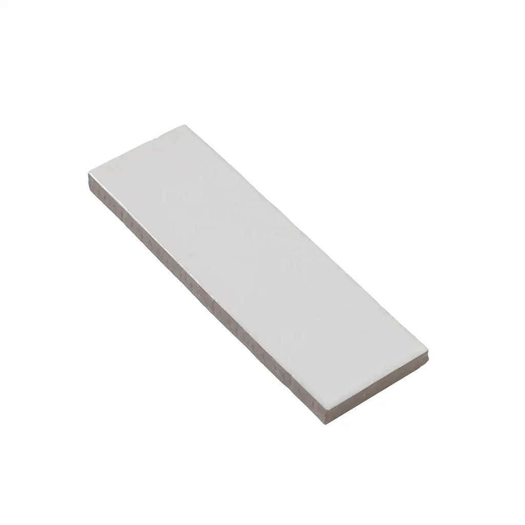 Calta White Gloss Porcelain Subway Tile 2x6