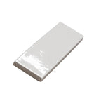 Calta White Gloss Porcelain Subway Tile 2x6