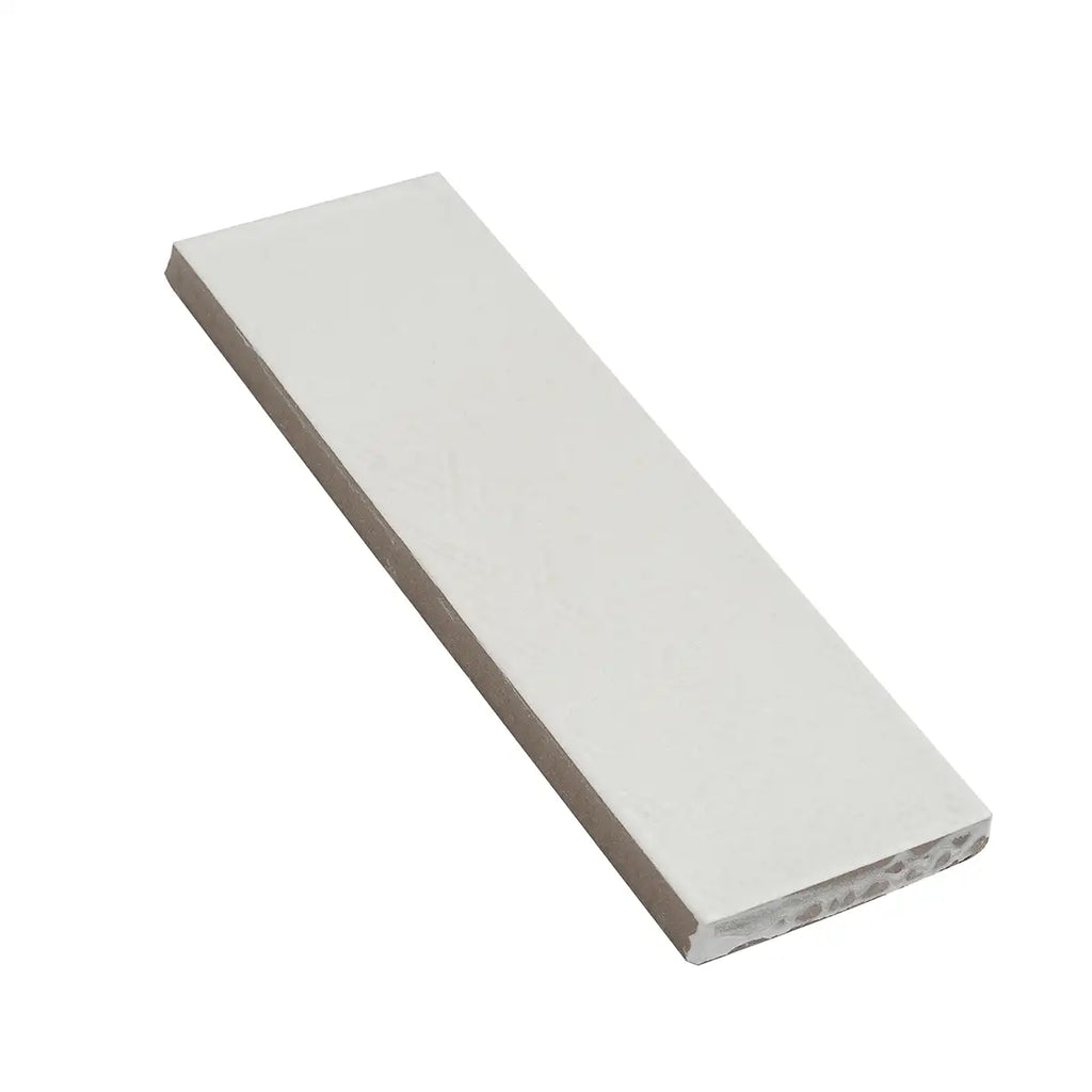 Calta White Matte Porcelain Subway Tile 2x6