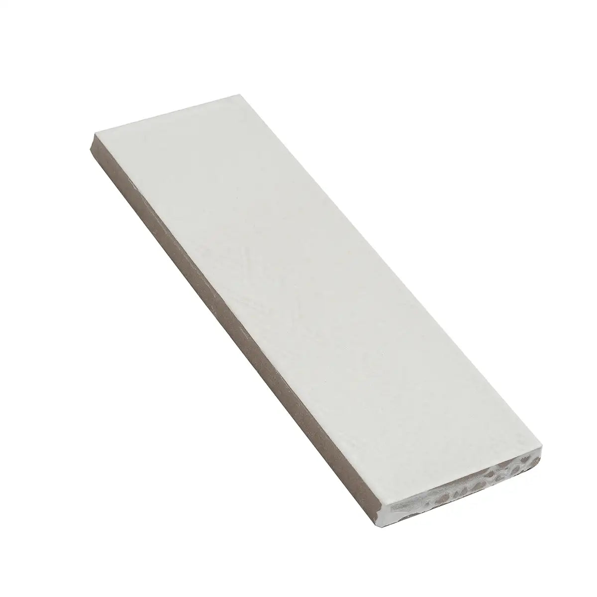 Calta White Matte Porcelain Subway Tile 2x6 | Tile Club