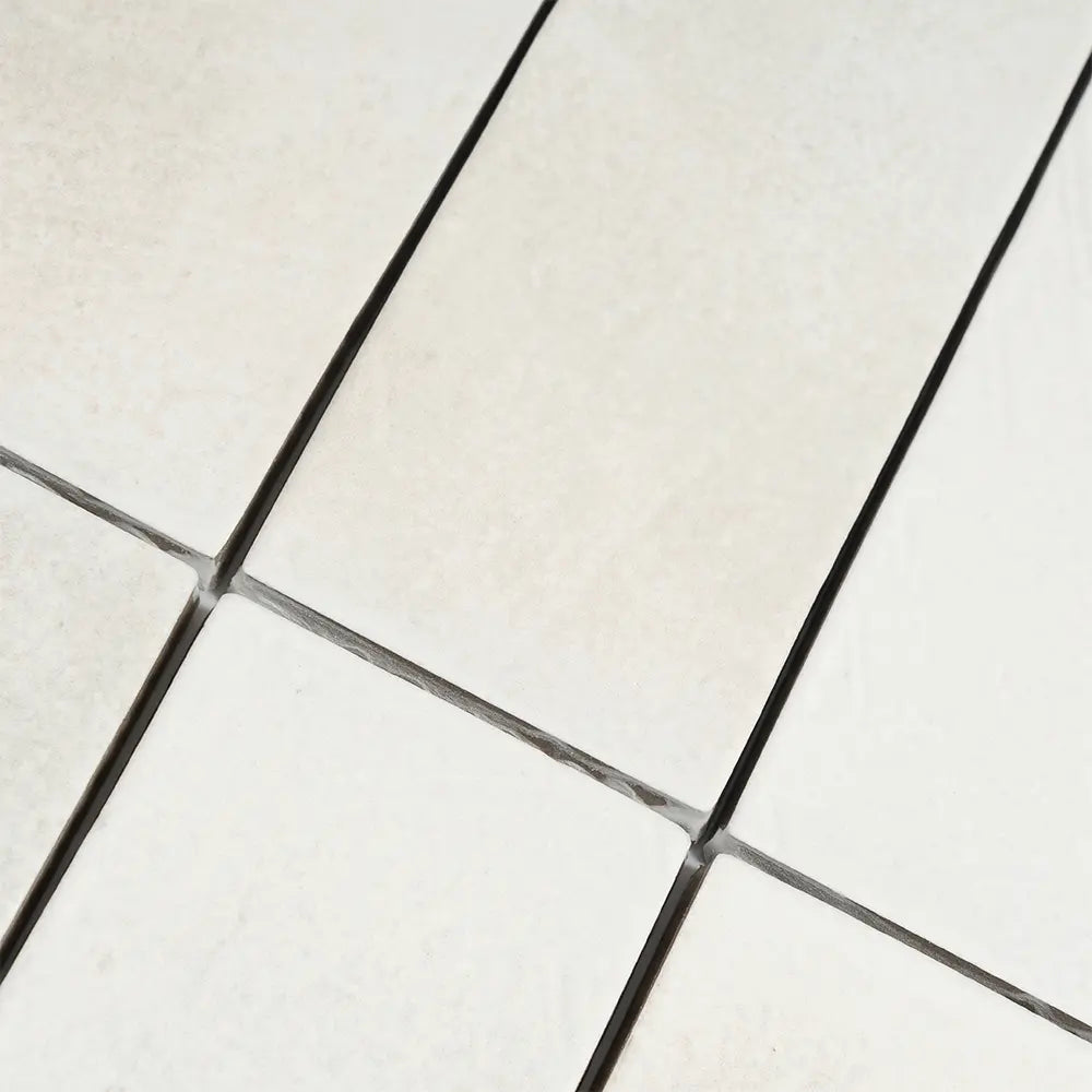Calta White Matte Porcelain Subway Tile 2x6 | Tile Club