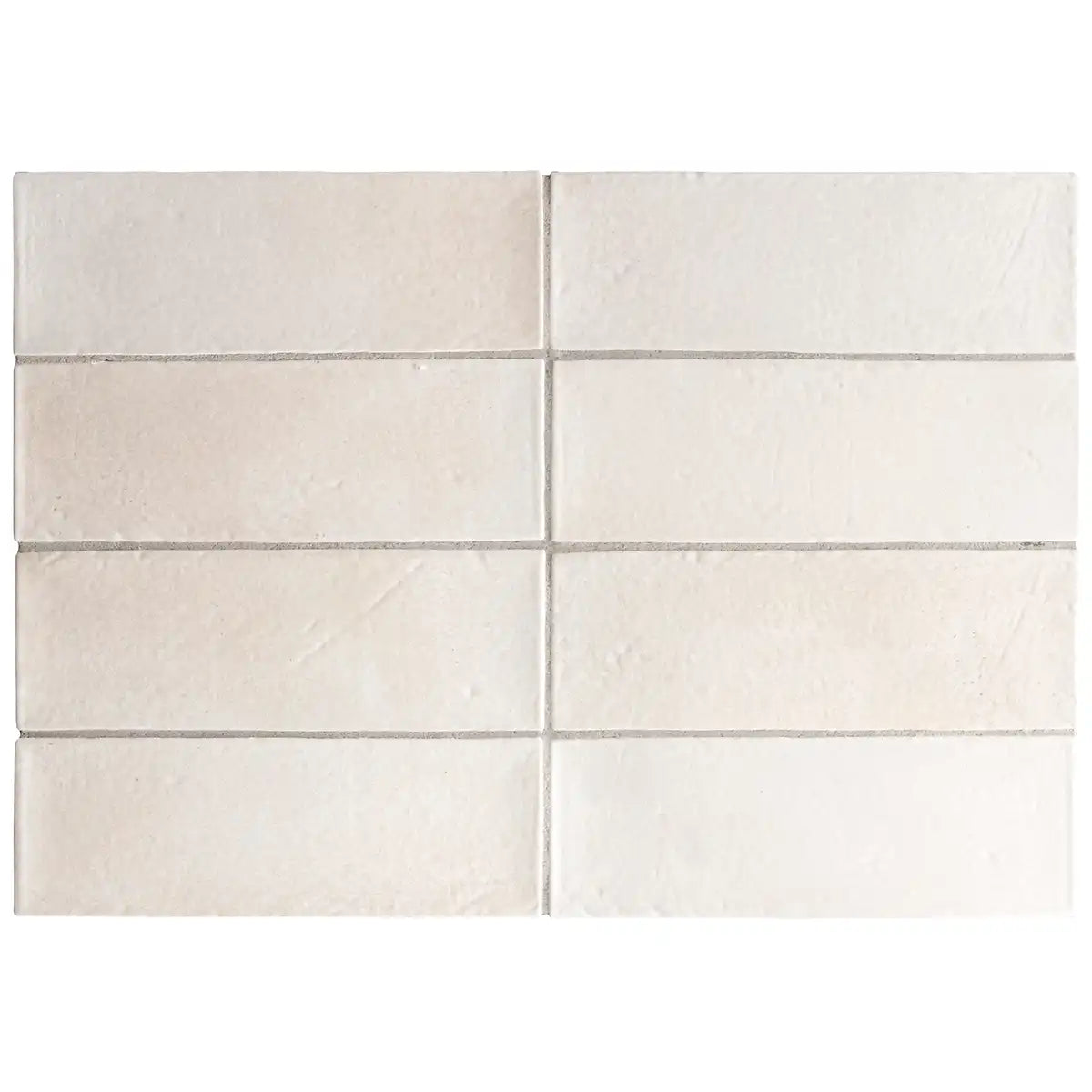 Calta White Matte Porcelain Subway Tile 2x6 | Tile Club