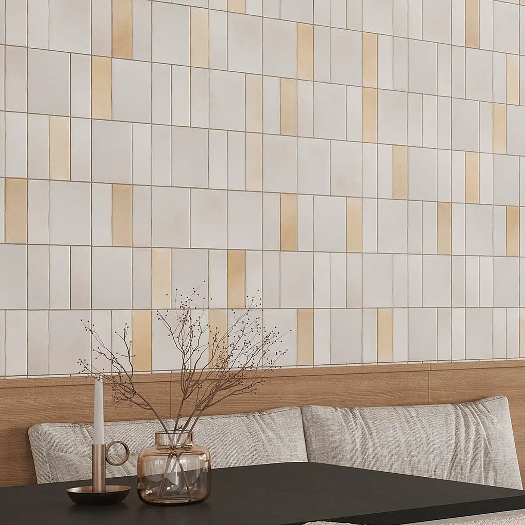 Calta White Matte Porcelain Subway Tile 2x6 | Tile Club