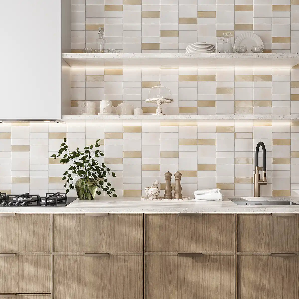 Calta White Matte Porcelain Tile 4x6 | Tile Club