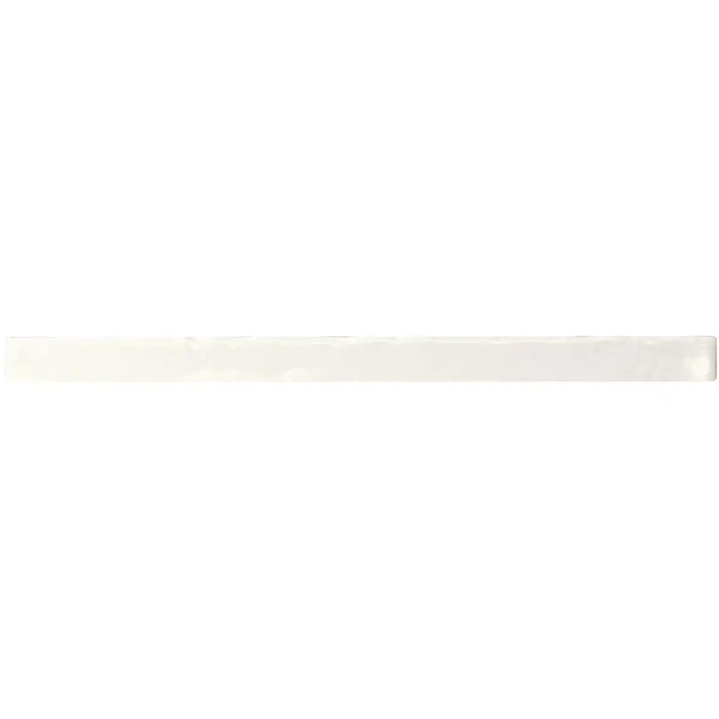 Calta White Gloss Porcelain Pencil Trim | Tile Club