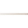 Calta White Matte Porcelain Pencil Trim