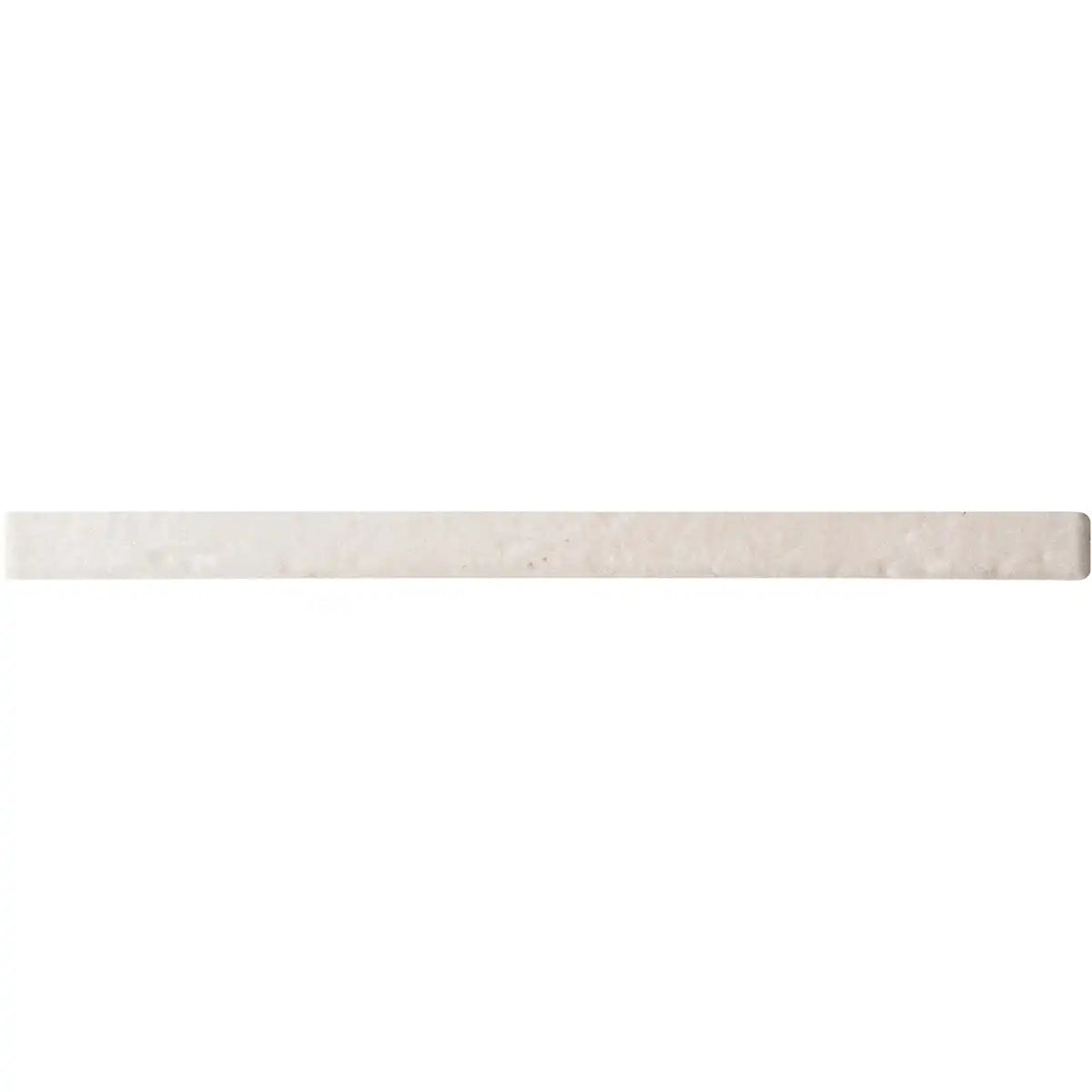 Calta White Matte Porcelain Pencil Trim | Tile Club