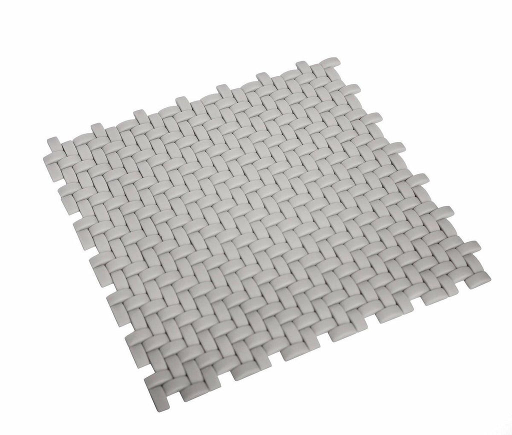 Dark Grey Recycled Mosaic Tile