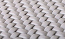 Dark Grey Recycled Glass Basket Weave Mosaic Tile | Tile Club