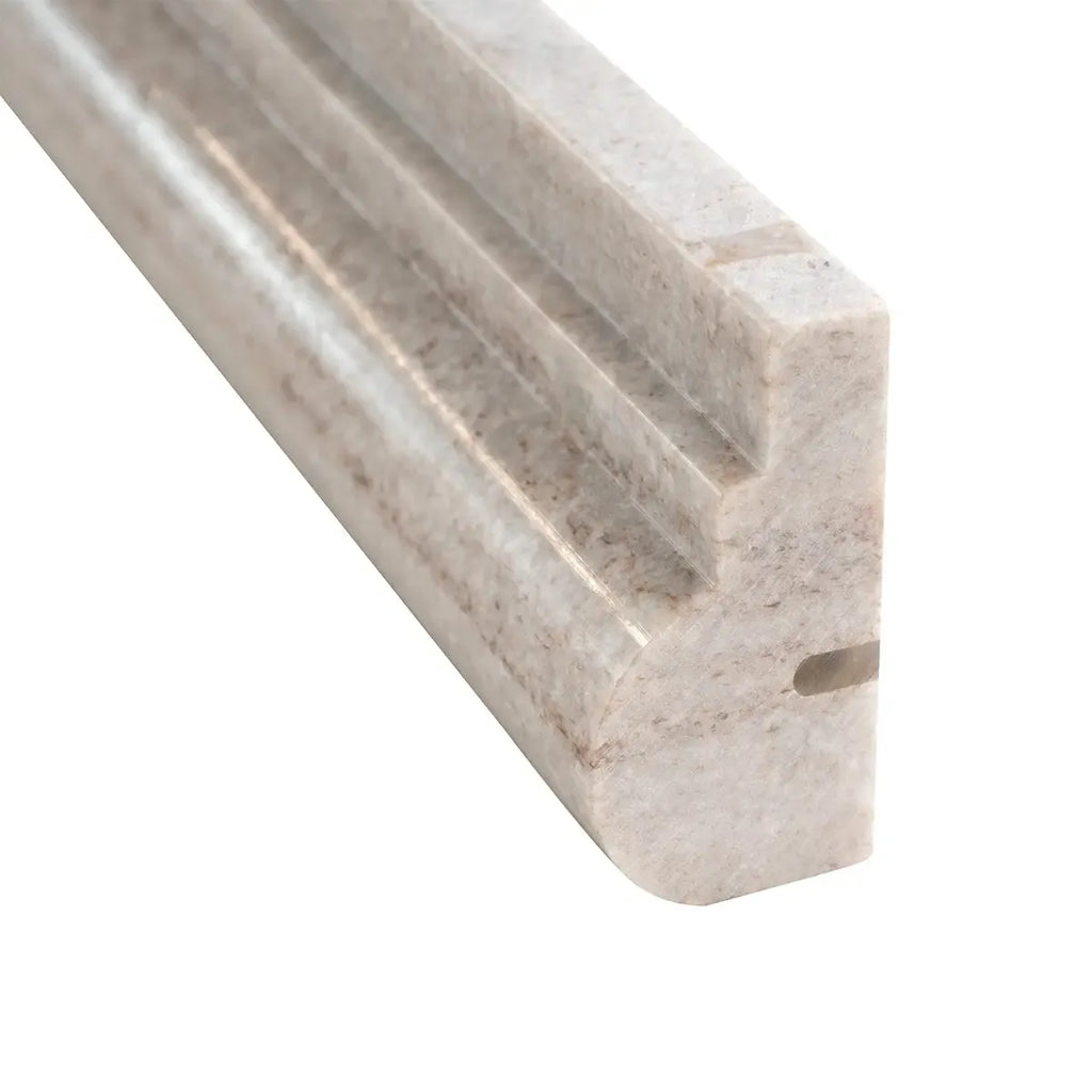 Desert Sand Marble Chair Rail Polished | Tile Club