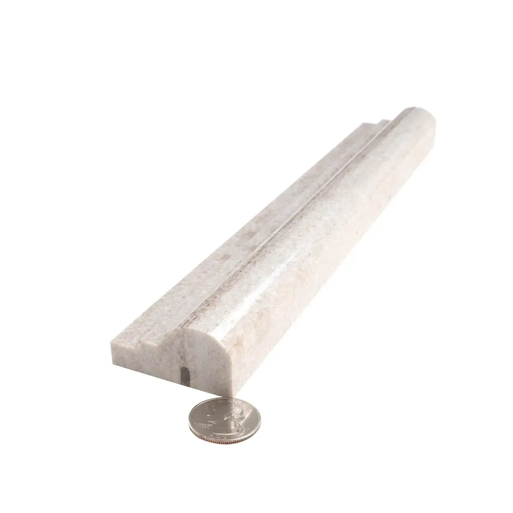 Desert Sand Marble Chair Rail Polished | Tile Club
