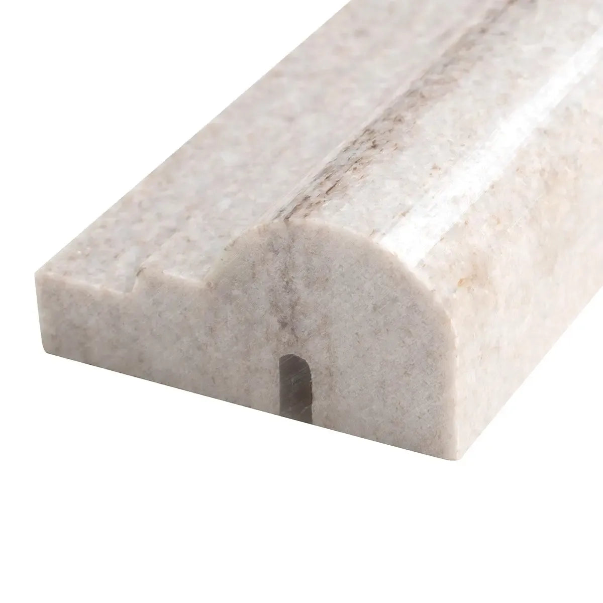 Desert Sand Marble Chair Rail Polished | Tile Club