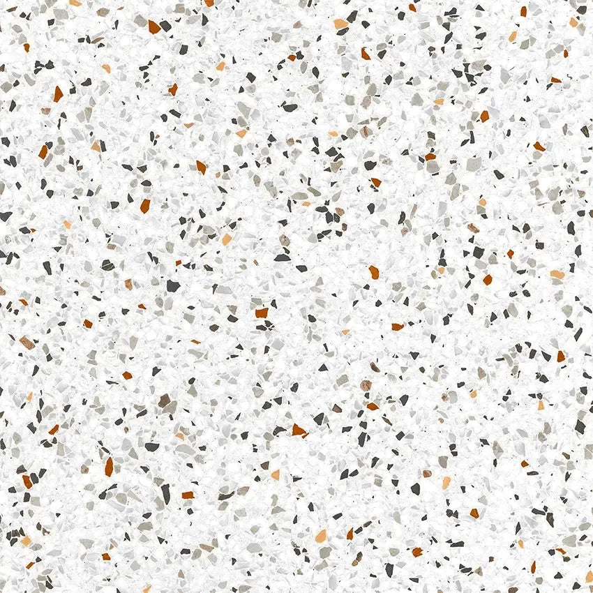 Desert Sand Terrazzo Square Porcelain Tile Swatch | Tile Samples Ship ...