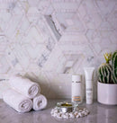 carrara gold marble tile