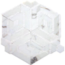 Diamond & Hex Calacatta Gold Marble Mosaic Tile | Tile Club
