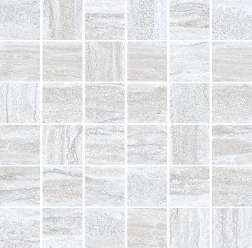 Dunescape Gray 2x2 Porcelain Mosaic Tile Sample
