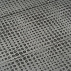 Black Dots Etched Subway Marble Tile | Tile Club