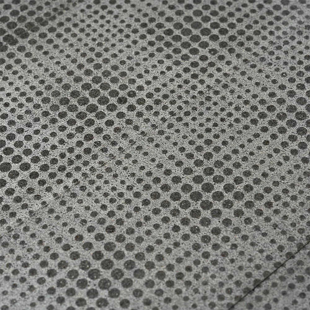 Black Dots Etched Subway Marble Tile | Tile Club