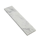 Carrara Dots Etched Subway Marble Tile | Tile Club