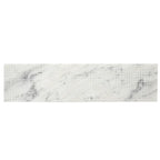 Carrara Dots Etched Subway Marble Tile | Tile Club