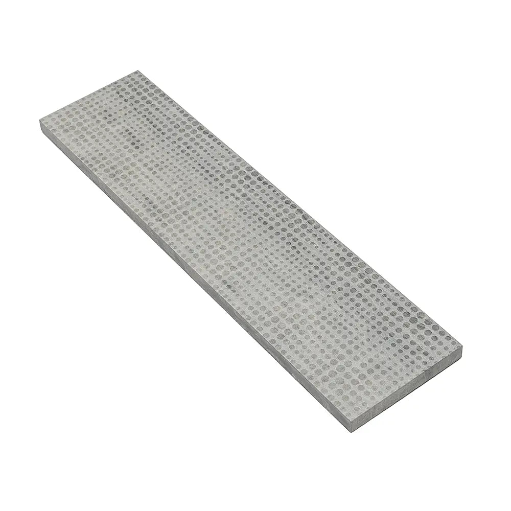 Grey Limestone Dots Etched Subway Tile | Tile Club