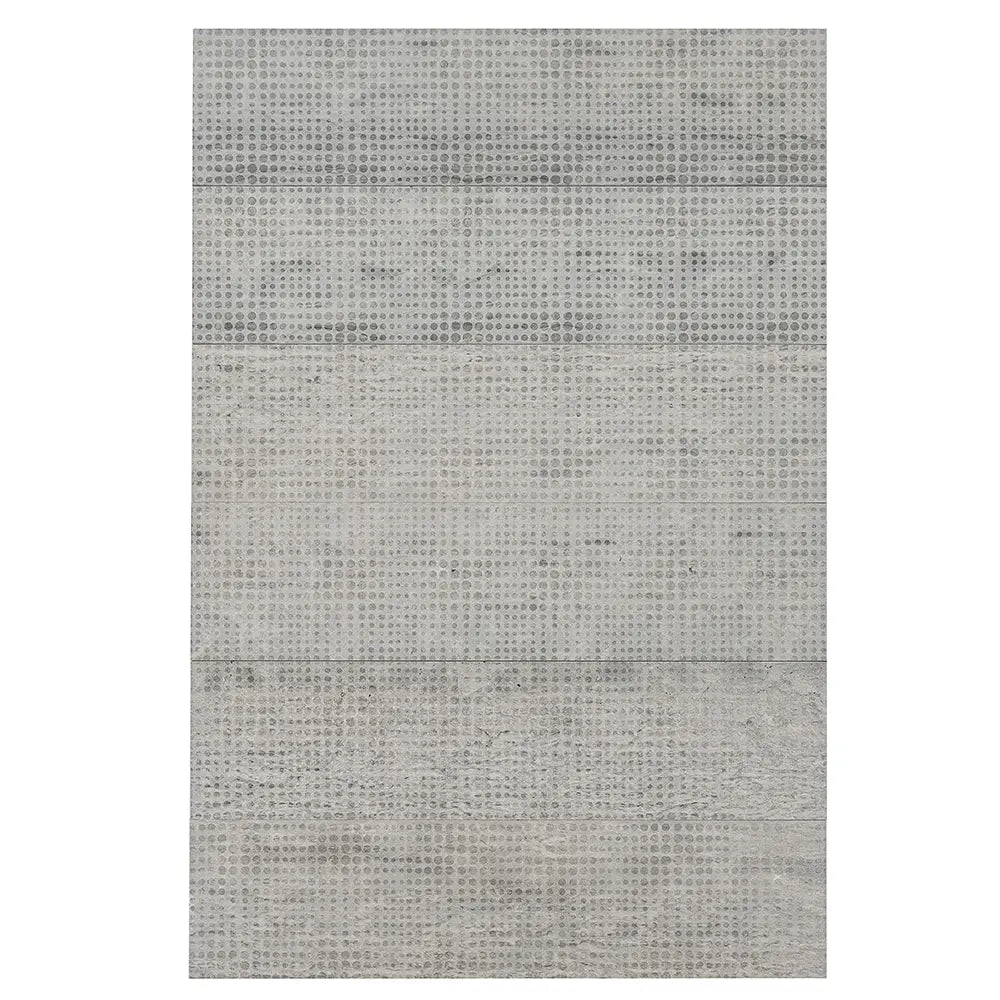 Grey Limestone Dots Etched Subway Tile | Tile Club
